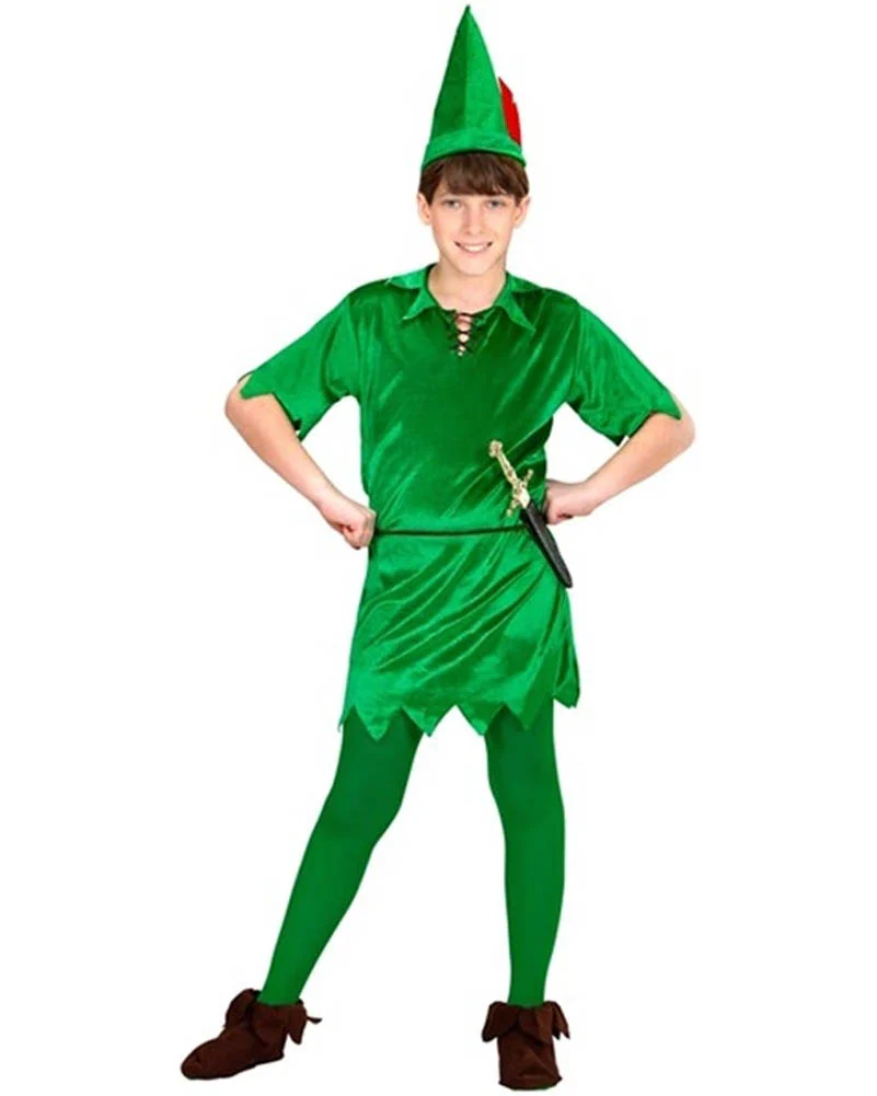 Storybook Peter Pan Boys Book Week Costume - Image 2