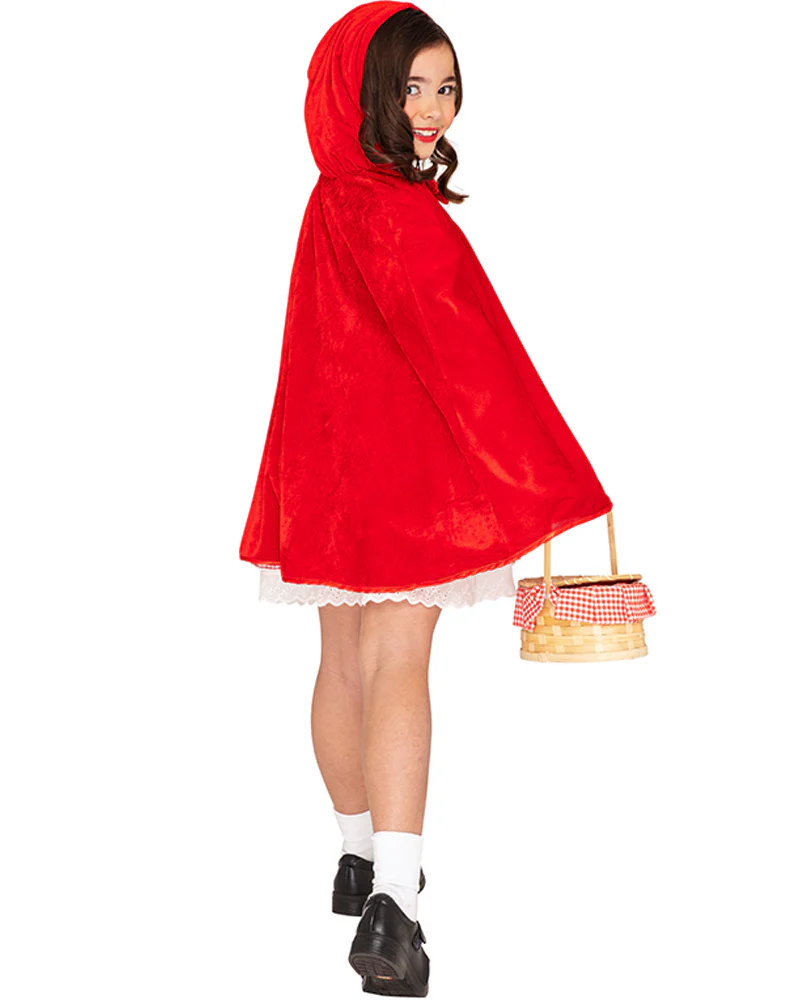 Storybook Red Riding Hood Deluxe Girls Toddler Book Week Costume - Image 2