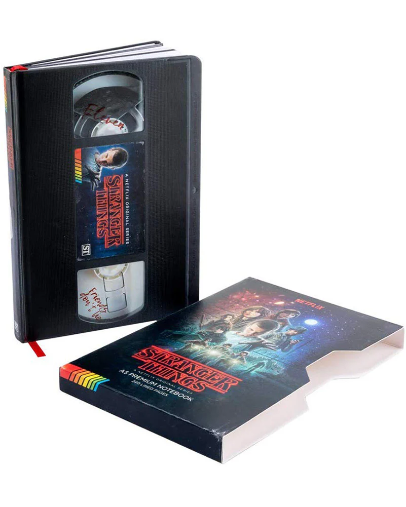 Stranger Things VHS A5 Notebook - Image 2
