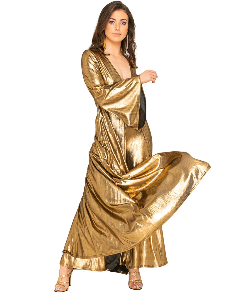 Studio 54 Stunner 70s Womens Duster Jacket - Image 3