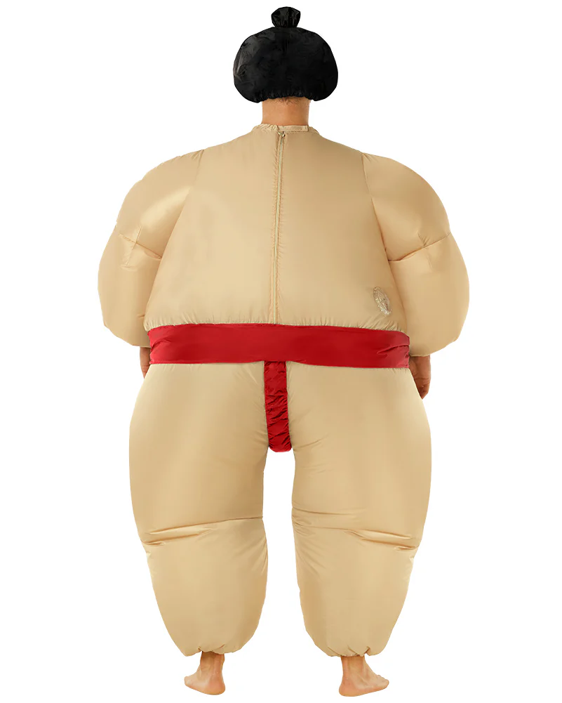 Sumo Red MegaMorph Inflatable Mens Costume - Image 3
