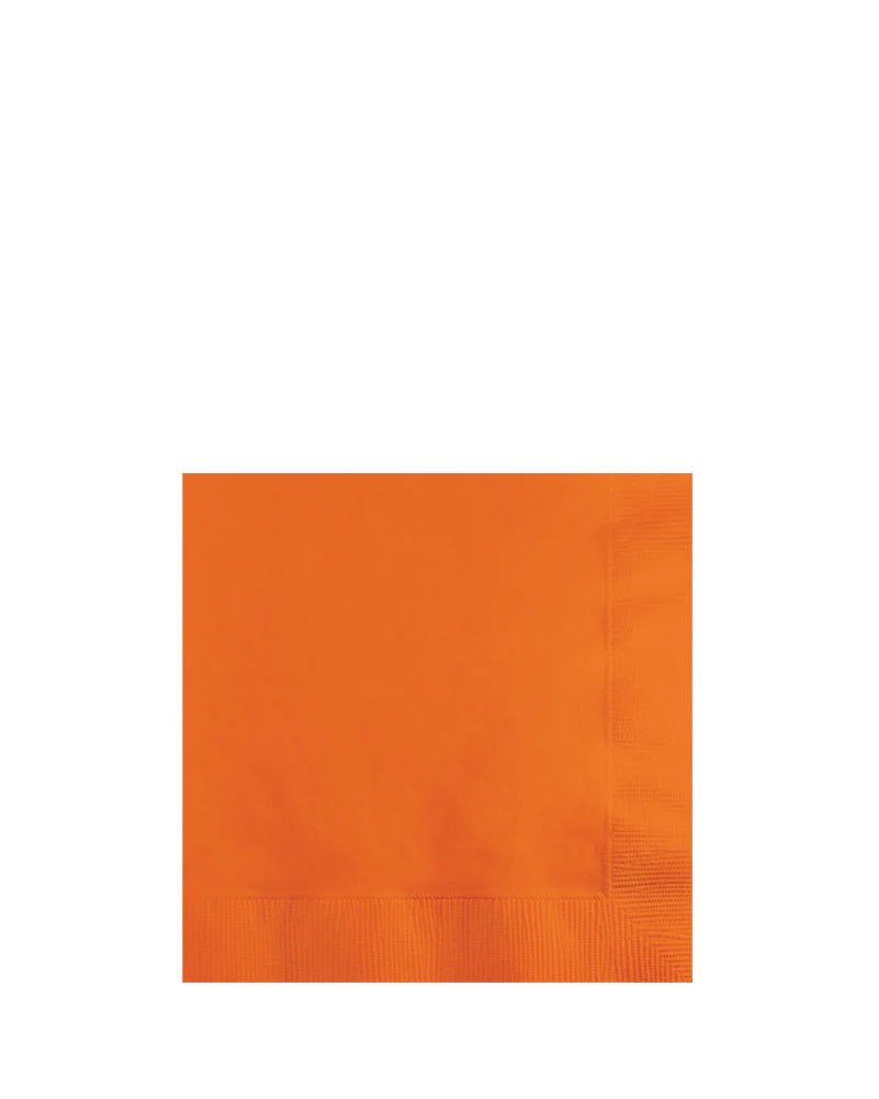 Sunkissed Orange Beverage Napkins Pack of 50
