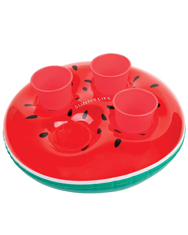Sunnylife Inflatable Watermelon Drink Holder - Image 3