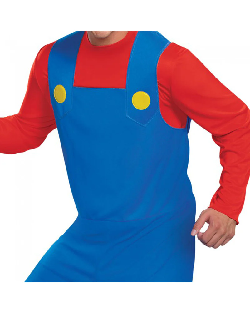 Super Mario Brothers Mario Classic Mens Costume - Image 4