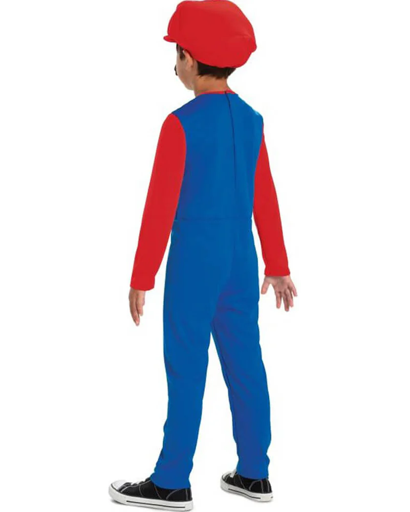 Super Mario Brothers Mario Fancy Dress Boys Costume - Image 2