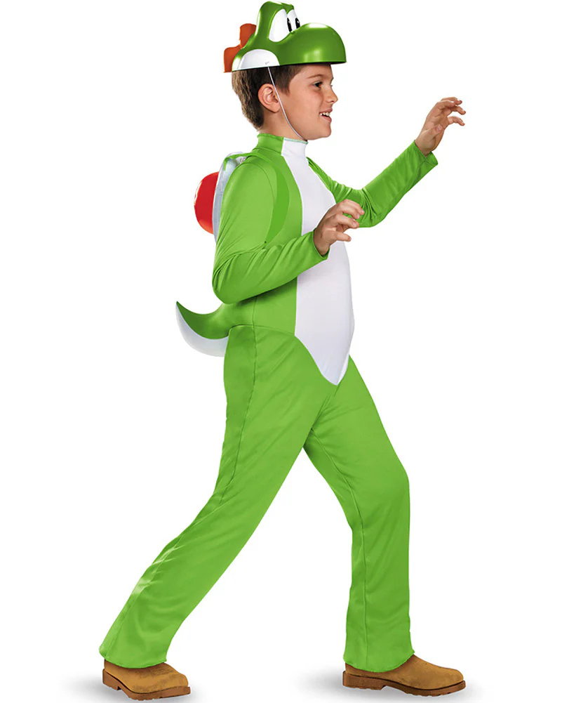 Super Mario Brothers Yoshi Deluxe Kids Costume - Image 2