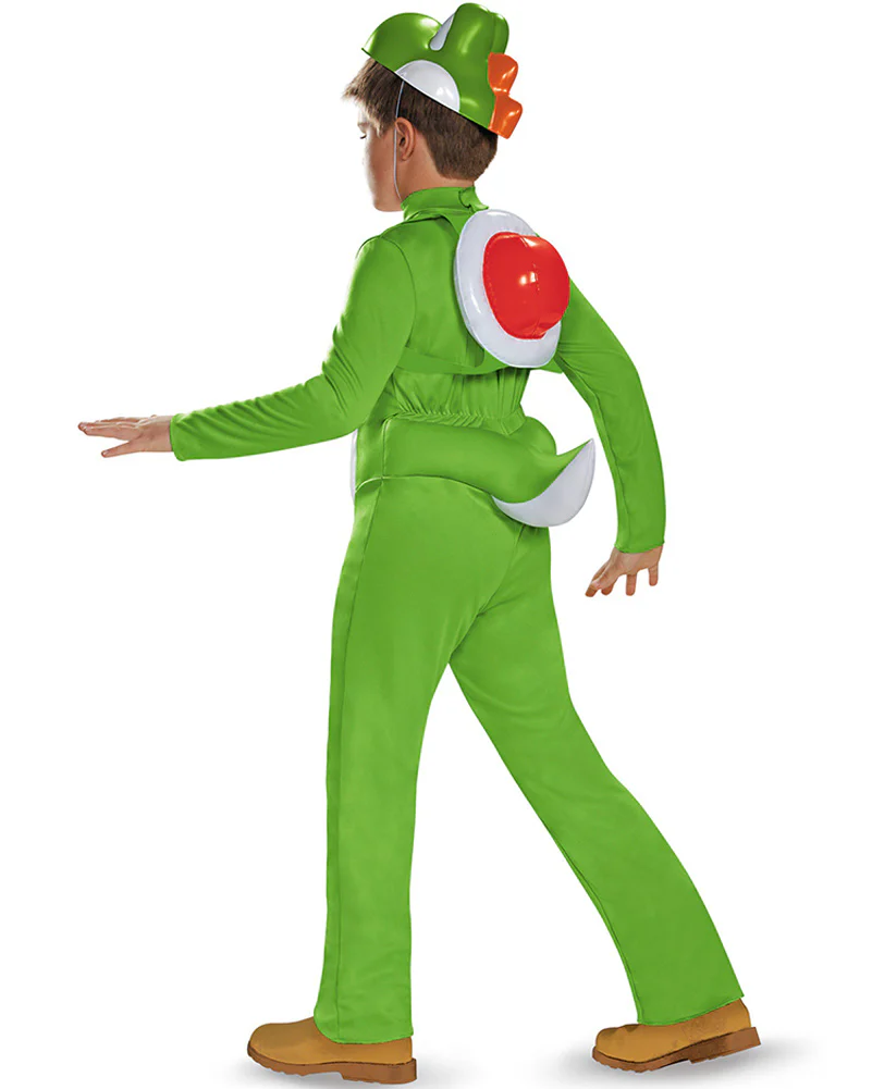 Super Mario Brothers Yoshi Deluxe Kids Costume - Image 3