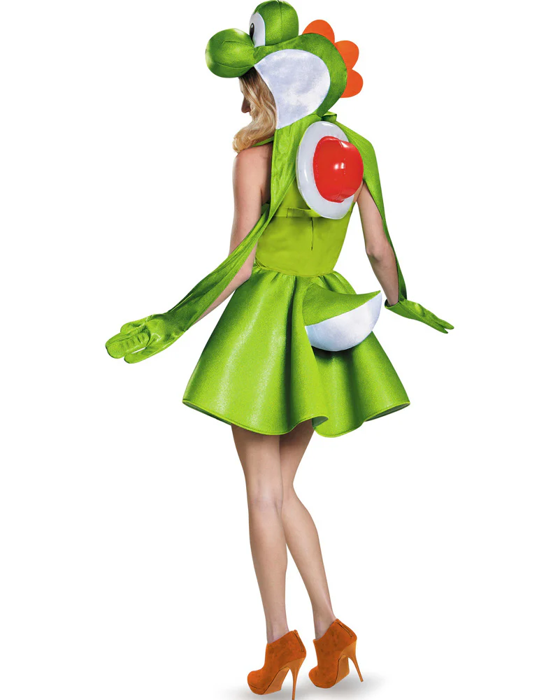 Super Mario Brothers Yoshi Womens Costume - Image 2