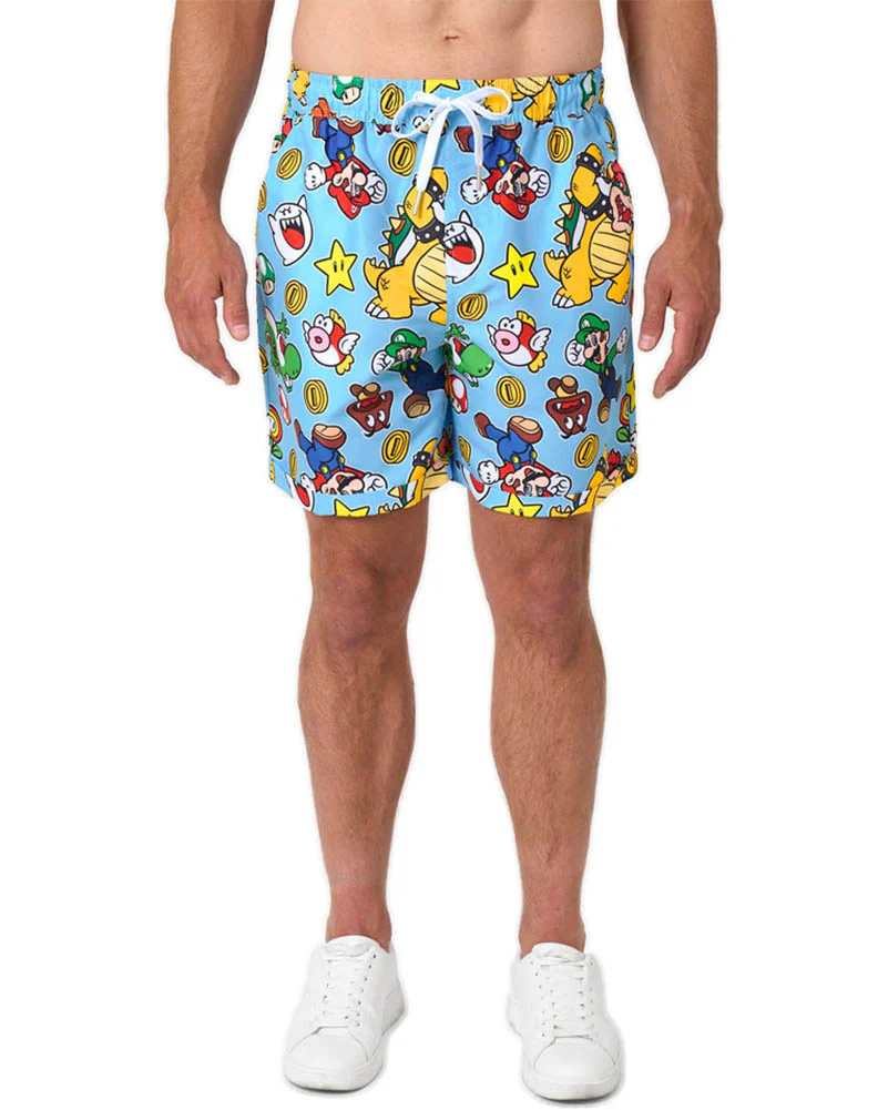 Super Mario Opposuit Mens Swim Suit - Image 3