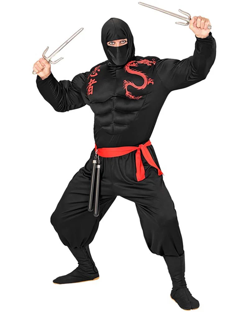Super Muscle Ninja Mens Costume - Image 4