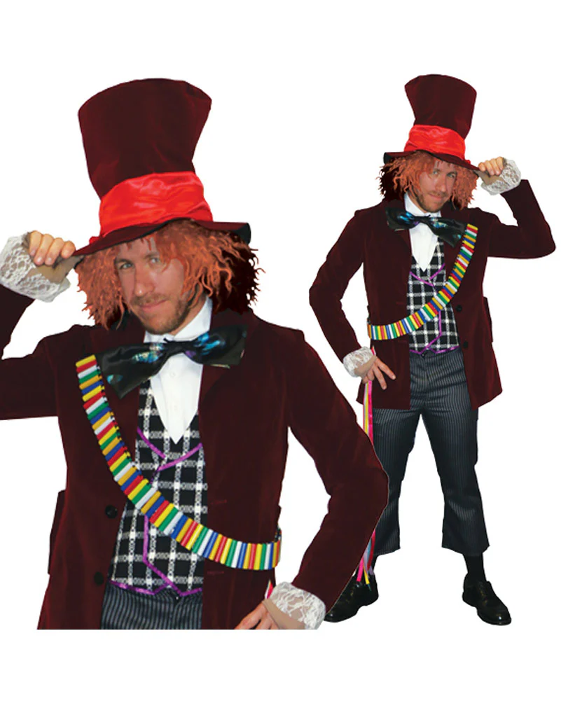 Superior Mad as a Hatter Mens Book Week Costume