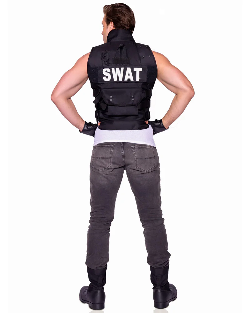 SWAT Commander Deluxe Mens Costume - Image 5
