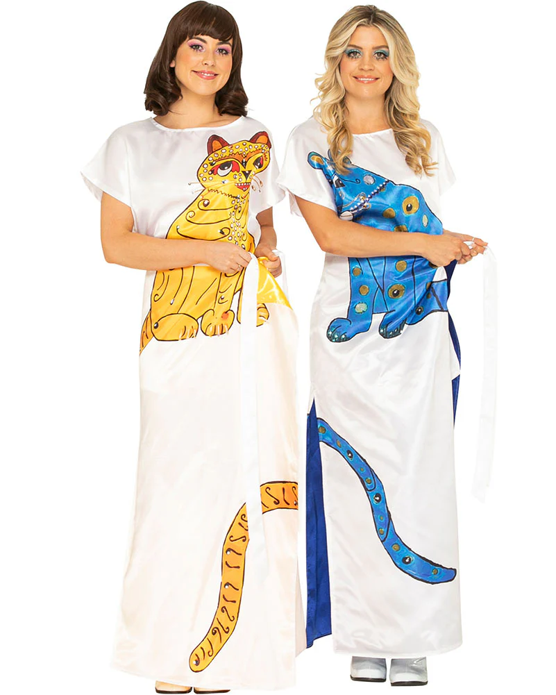 Swedish Superstar Complete Deluxe Blue Cat Womens Costume - Image 13