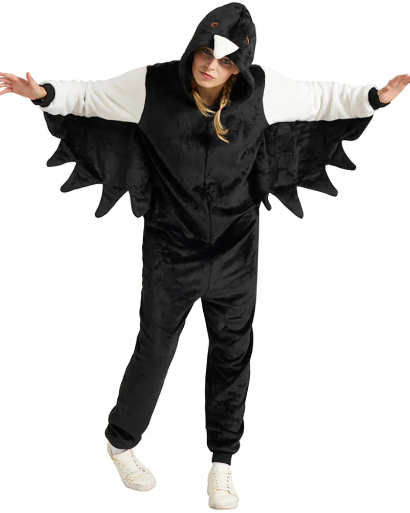 Swooping Magpie Full Body Deluxe Adults Plus Size Costume - Image 11