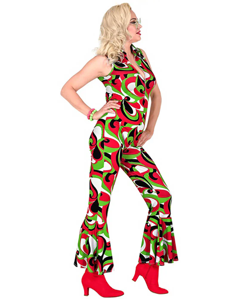 The 70s Groovy Waves Womens Costume - Image 3