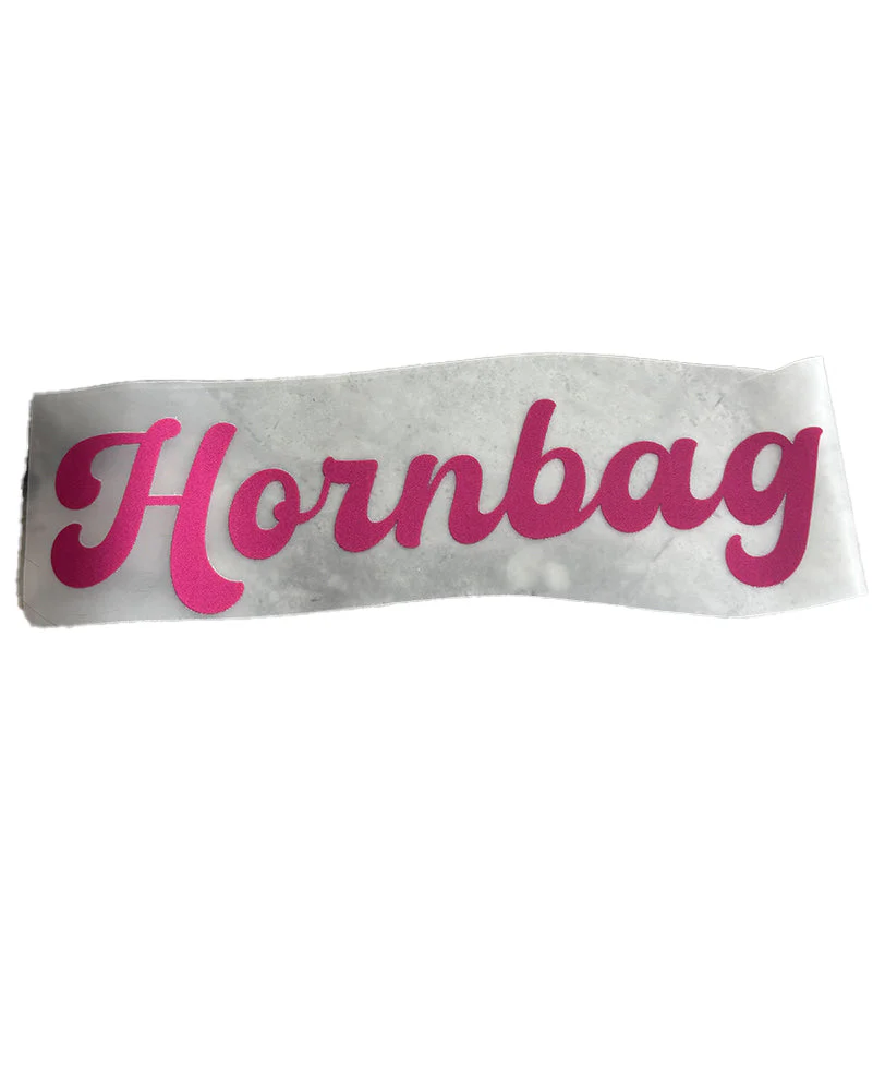 The Hornbag and Shazza Deluxe Wig Iron On and Netball Bib Kit - Image 10