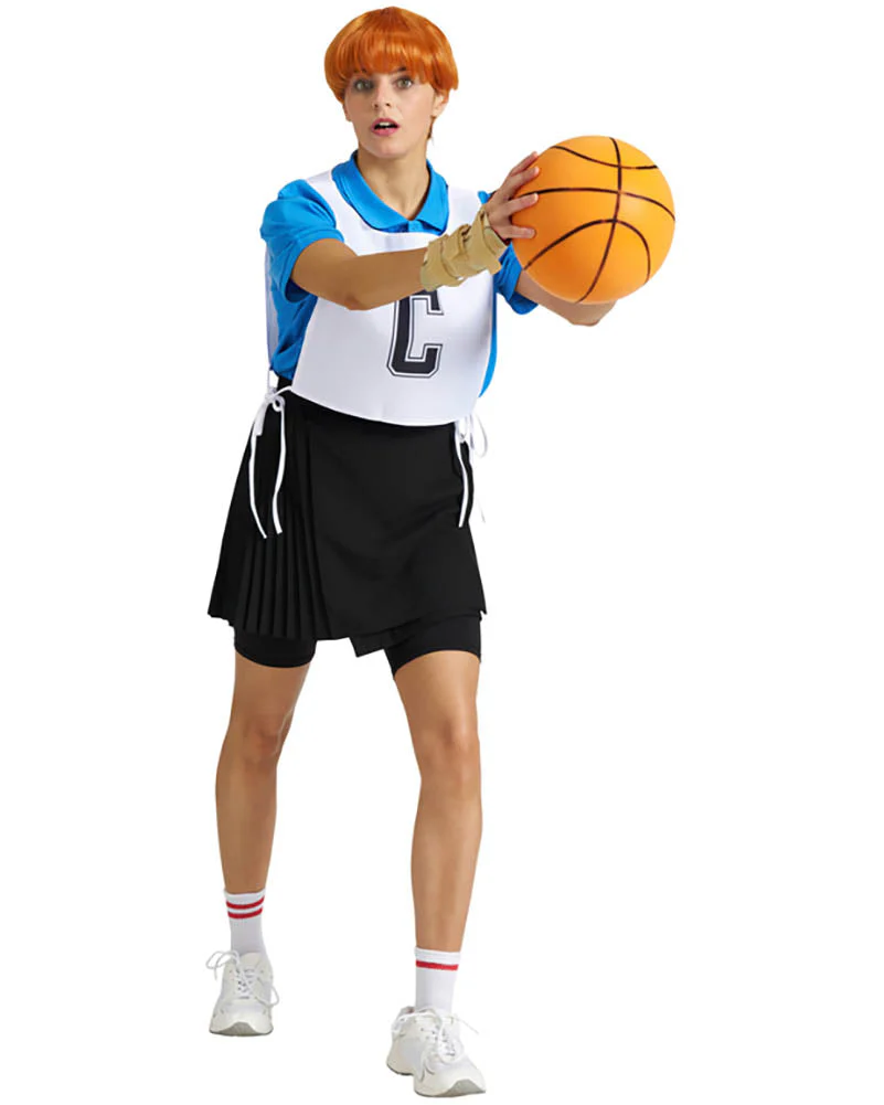 The Hornbag and Shazza Deluxe Wig Iron On and Netball Bib Kit - Image 18