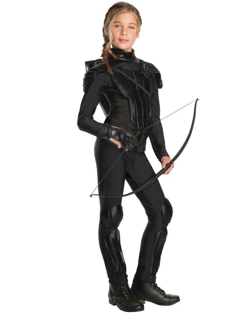 The Hunger Games Katniss Everdeen Rebel Tween Costume - Image 2