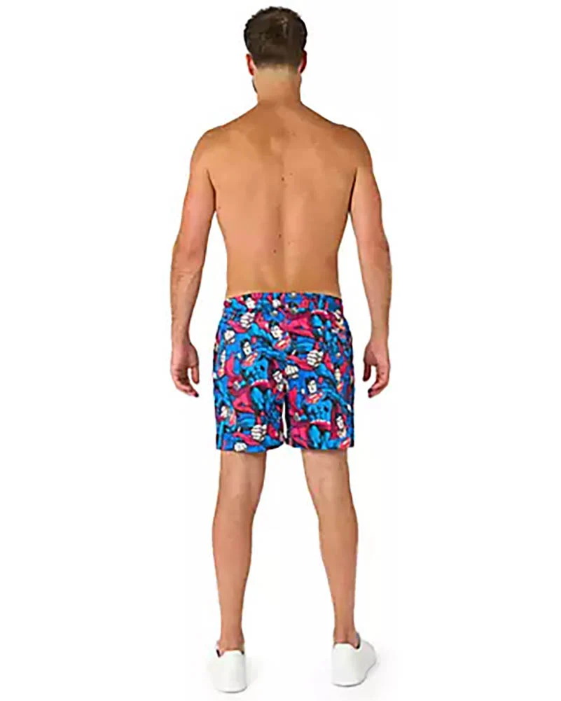 The Man of Steel Opposuit Mens Swim Shorts - Image 2