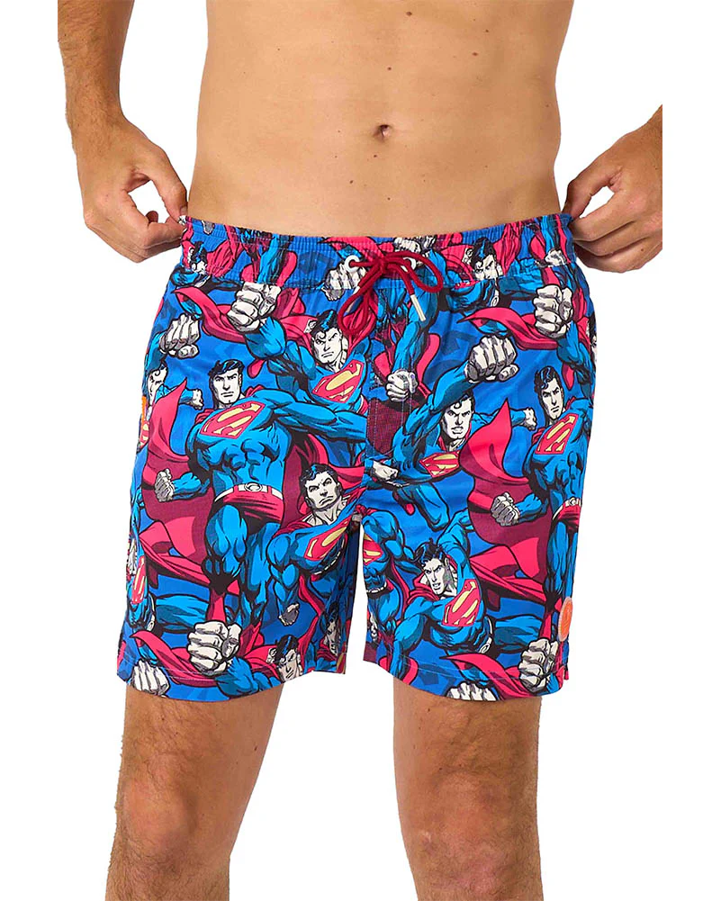 The Man of Steel Opposuit Mens Swim Shorts - Image 4