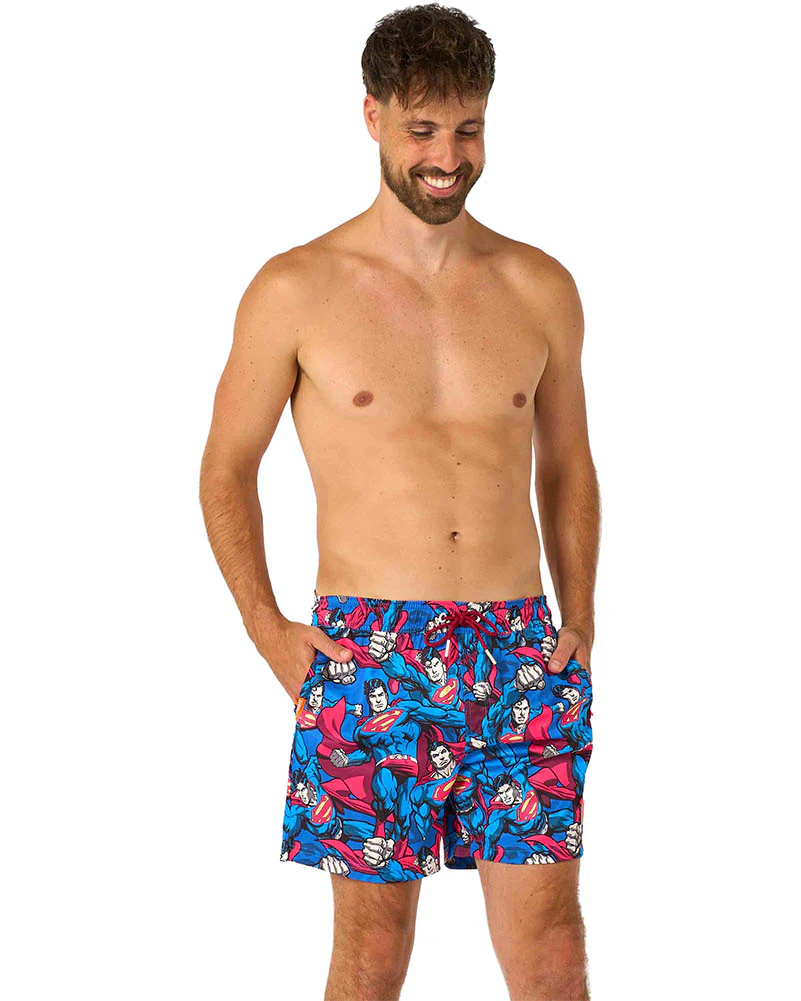The Man of Steel Opposuit Mens Swim Shorts - Image 7