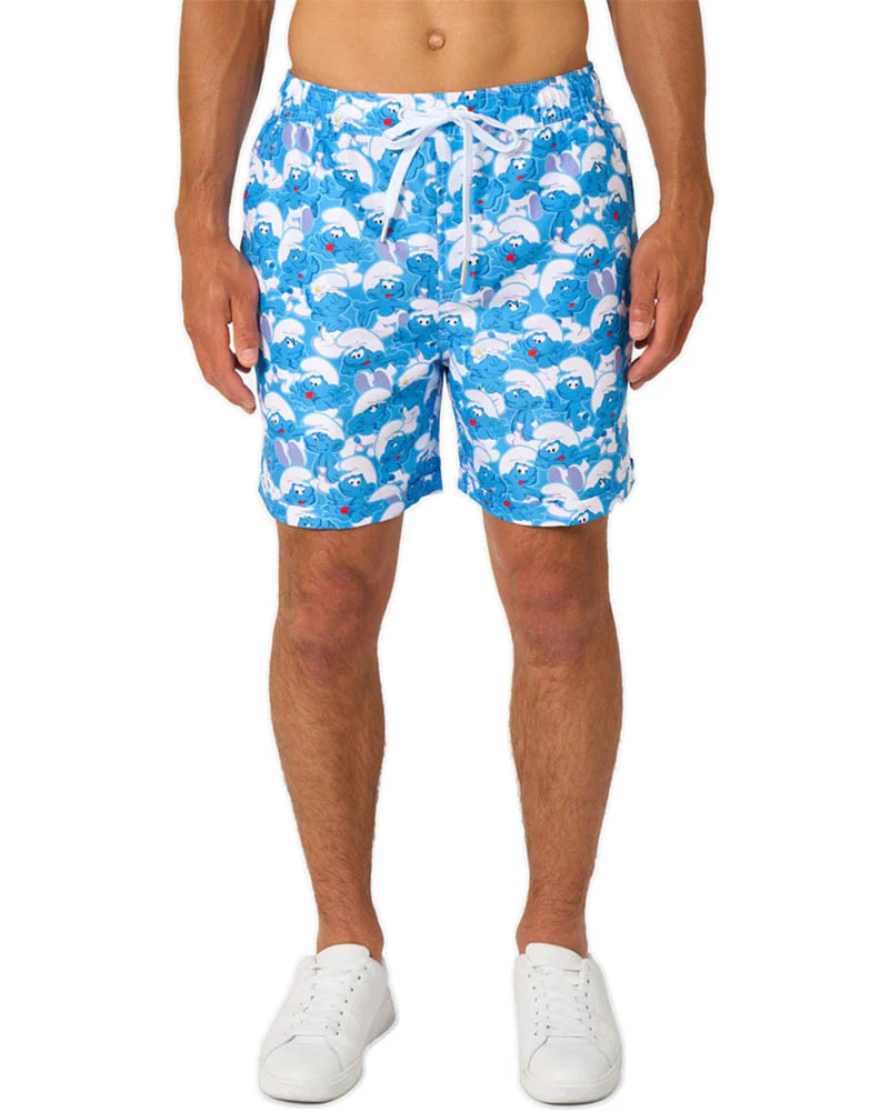 The Smurfs Opposuit Mens Swim Suit - Image 3
