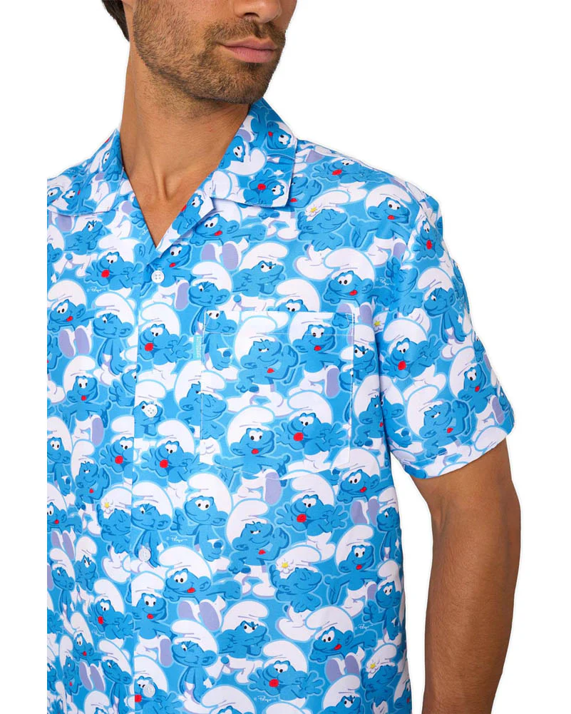 The Smurfs Opposuit Mens Swim Suit - Image 4
