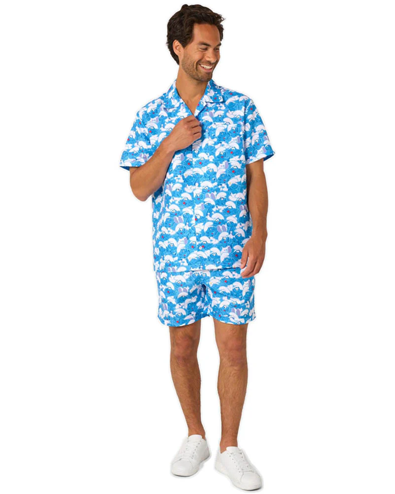 The Smurfs Opposuit Mens Swim Suit - Image 7