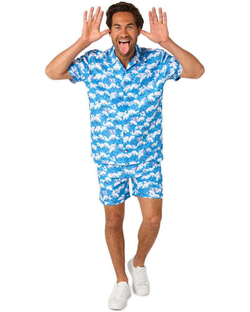 The Smurfs Opposuit Mens Swim Suit - Image 8