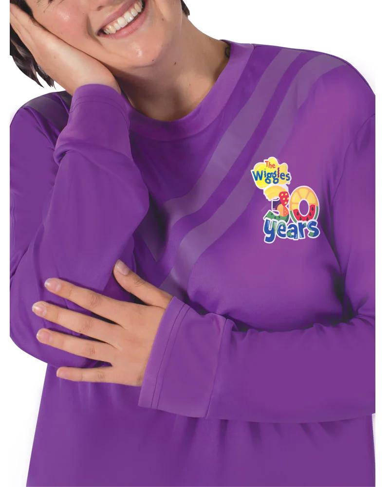 The Wiggles 30th Anniversary Lachy Adult Costume Top - Image 3