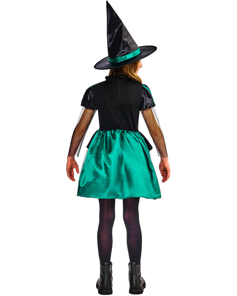 The Wizard Of Oz Wicked Witch Deluxe Girls Book Week Costume - Image 2