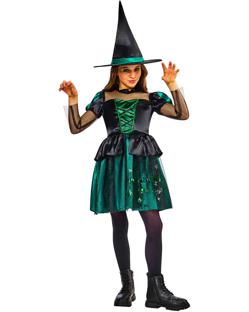 The Wizard Of Oz Wicked Witch Deluxe Girls Book Week Costume - Image 4