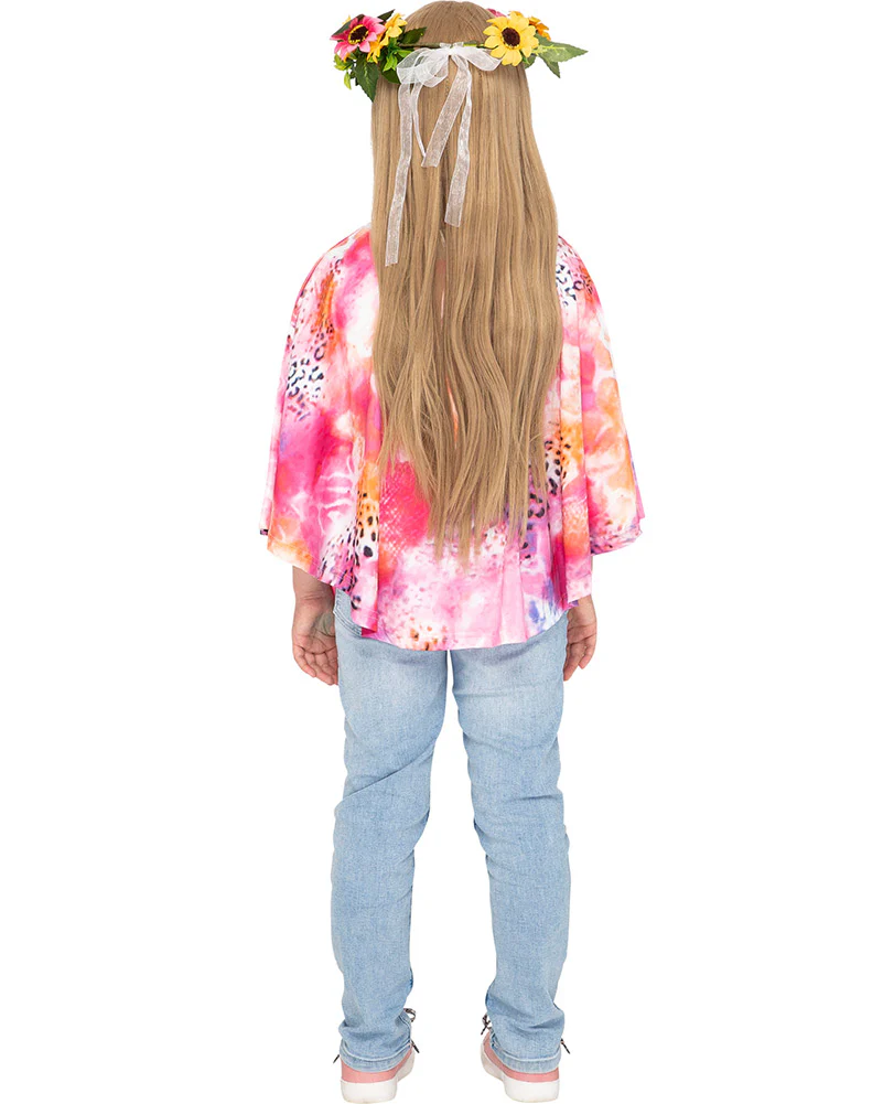 60s Flower Child Kids Costume Kit - Image 2