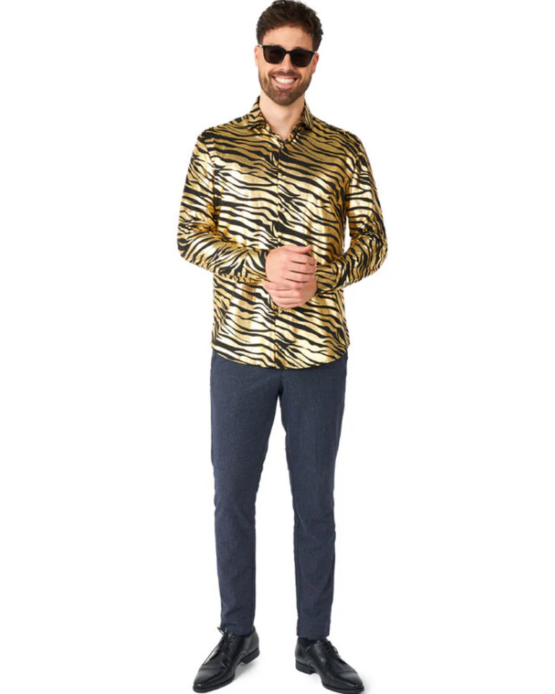Tiger Shiner Opposuit Mens Shirt - Image 4