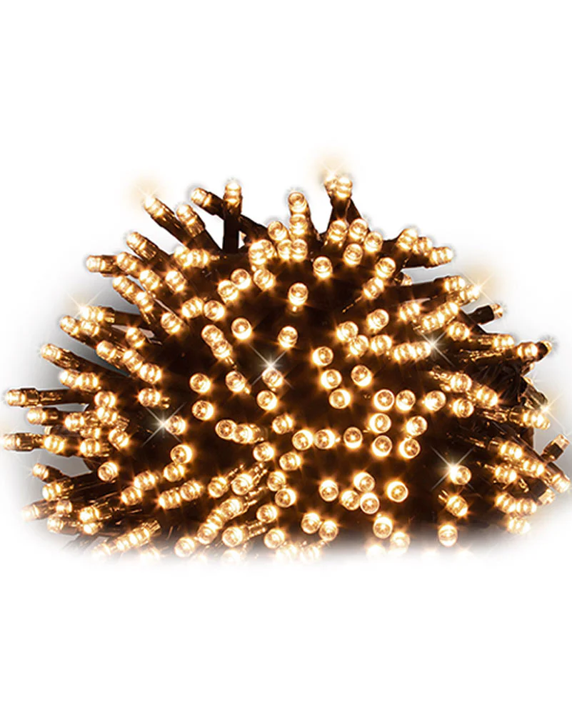 Timer Warm White 600 Piece LED Fairy Lights 30m - Image 2
