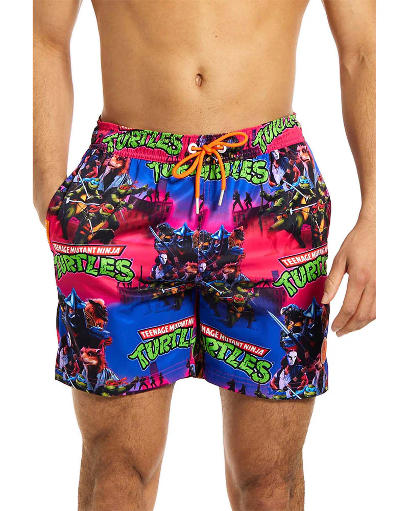 TMNT Dude Opposuit Mens Swim Shorts - Image 3