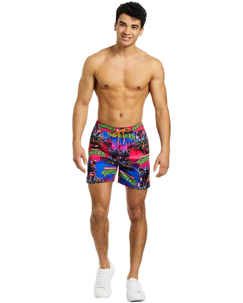 TMNT Dude Opposuit Mens Swim Shorts - Image 9