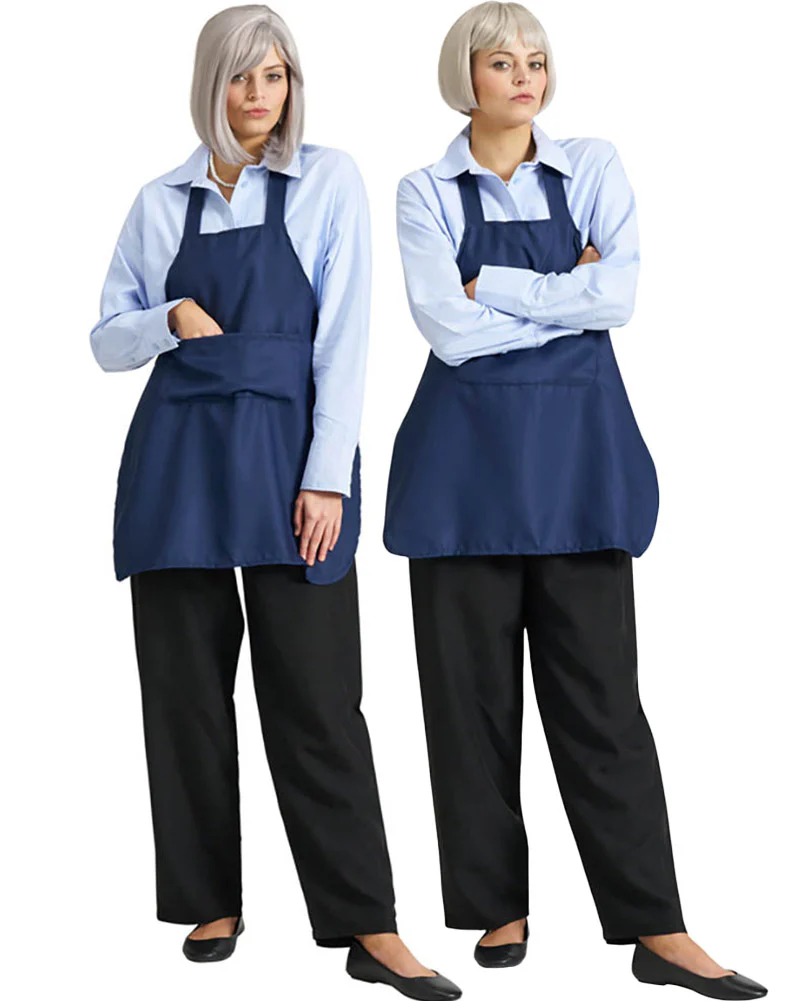 Toity Shop Lady Wig Apron and Necklace Set - Image 3