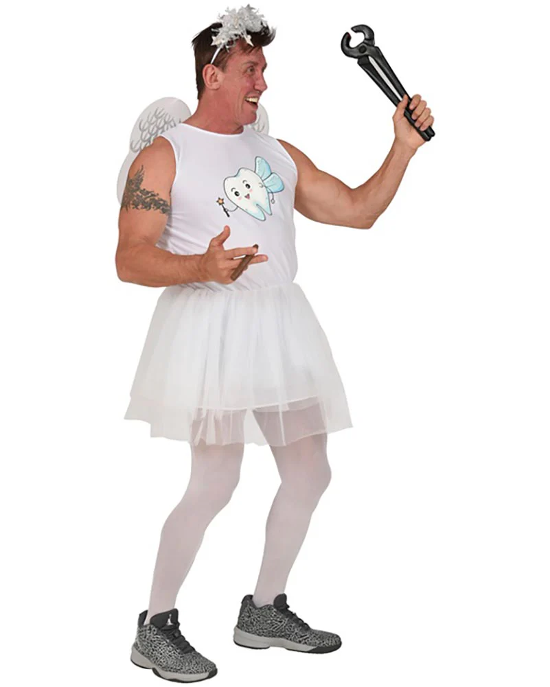 Toothy Fairy Mens Costume - Image 4