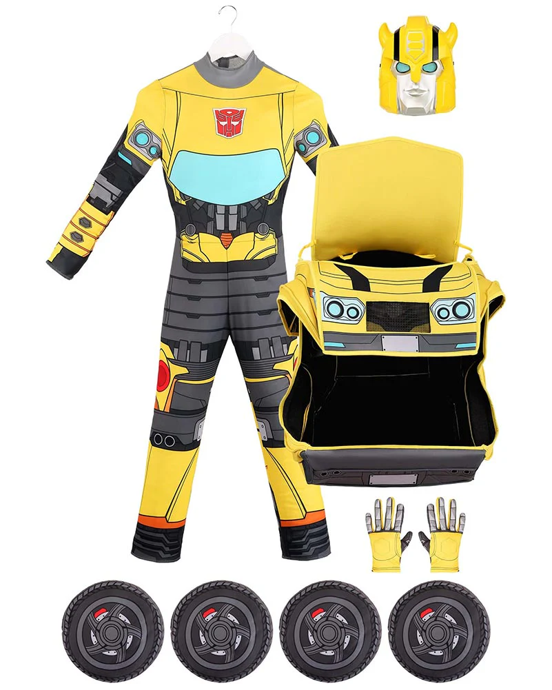 Transformers Bumblebee Converting Kids Costume - Image 3