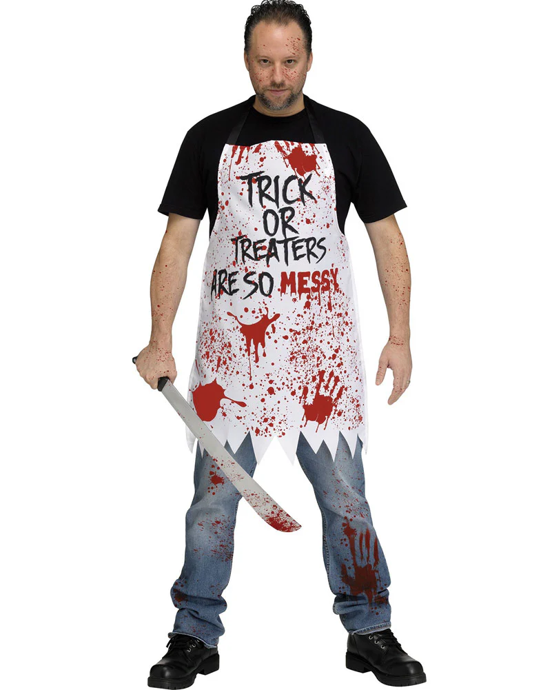 Trick or Treat Horror Apron - Image 3