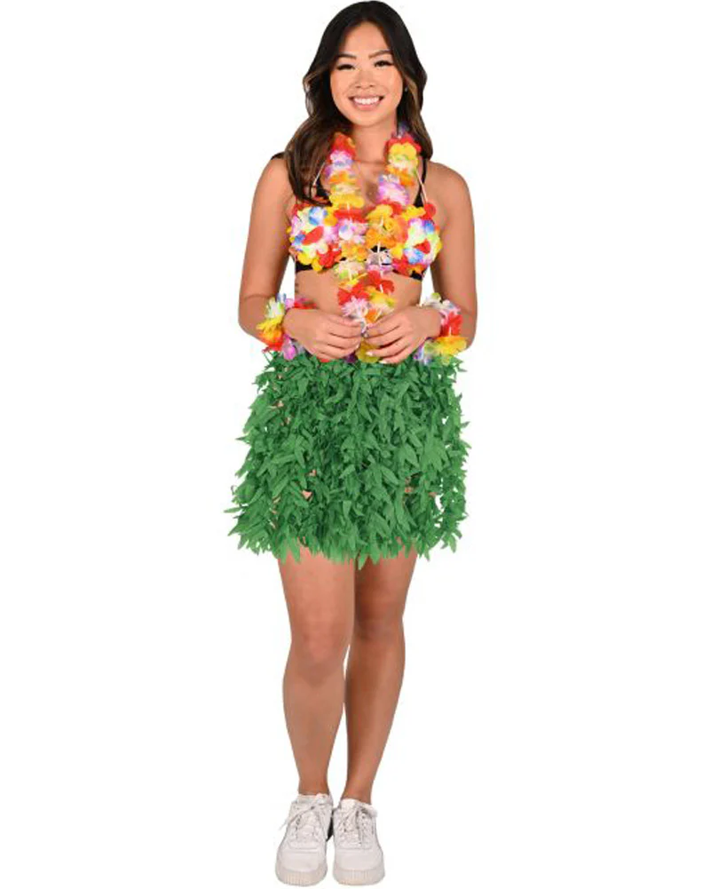Tropical Fern Hula Skirt - Image 2