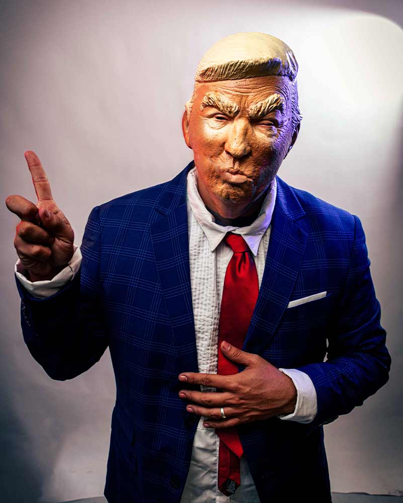 Trump Pout Deluxe Mask - Image 3