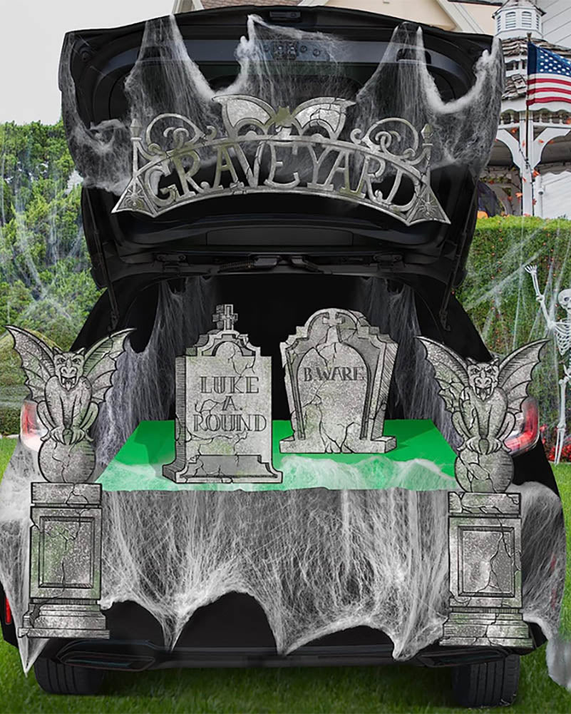Trunk or Treat Tombstone Decoration Set - Image 4