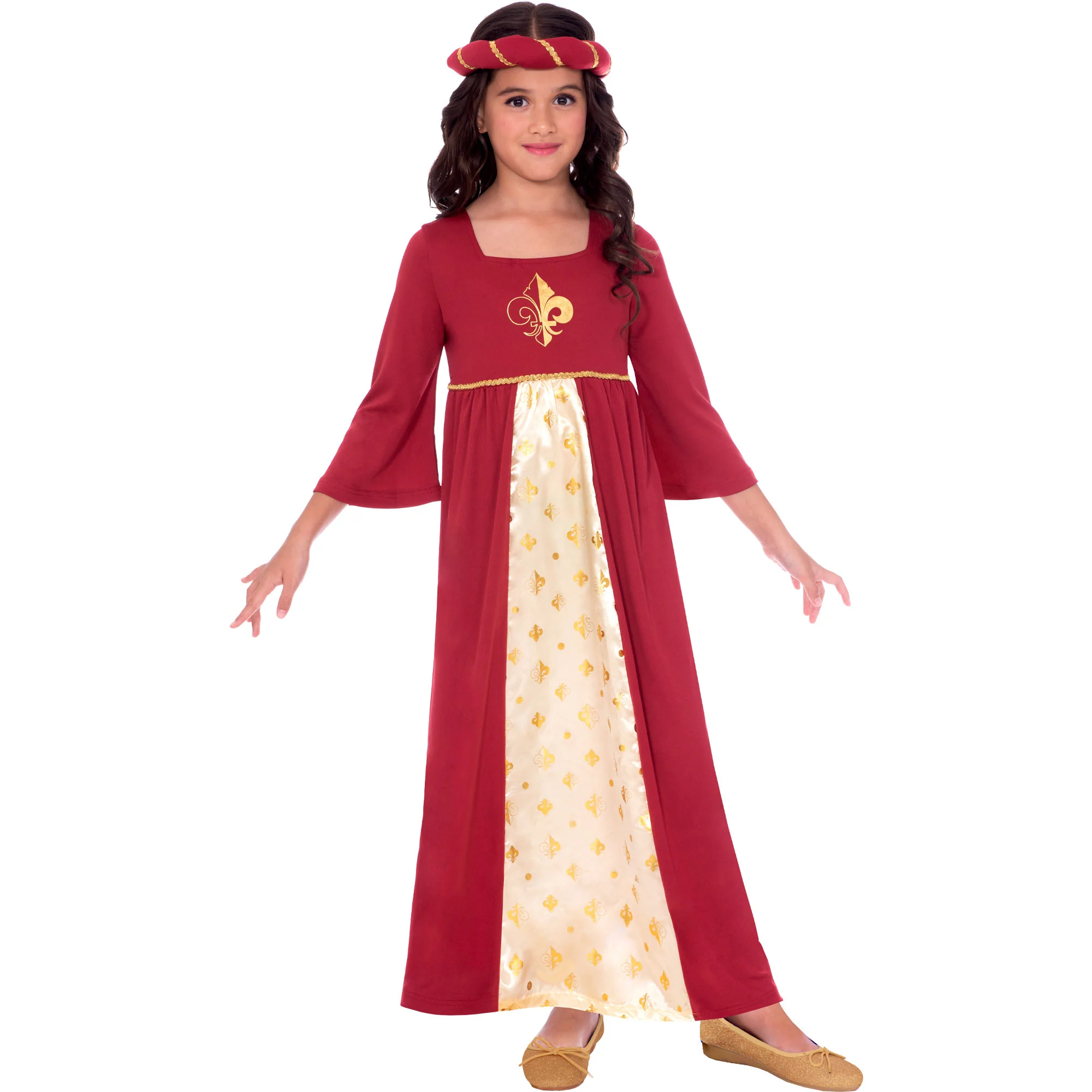 Tudor Princess Red Girls Book Week Costume 6-8 Years