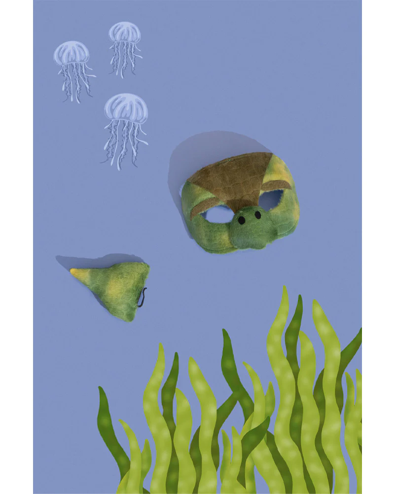 Turtle Animal Mask and Tail Set - Image 3