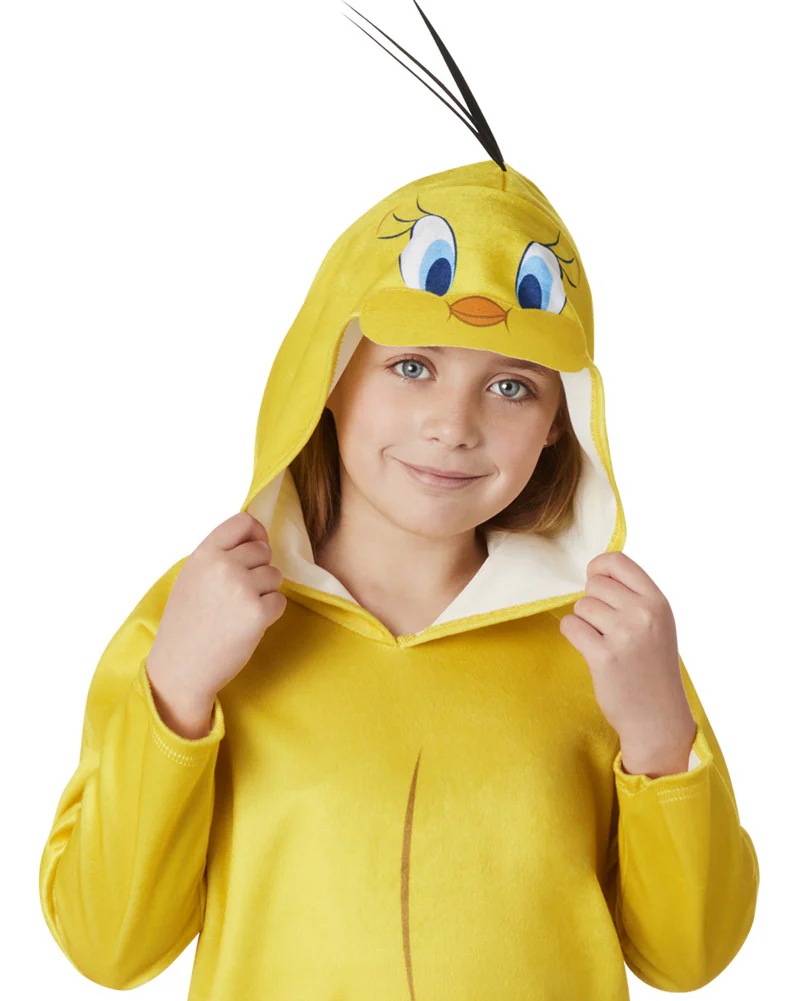 Tweety Bird Jumpsuit Kids Costume - Image 2