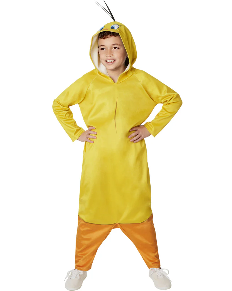 Tweety Bird Jumpsuit Kids Costume - Image 3