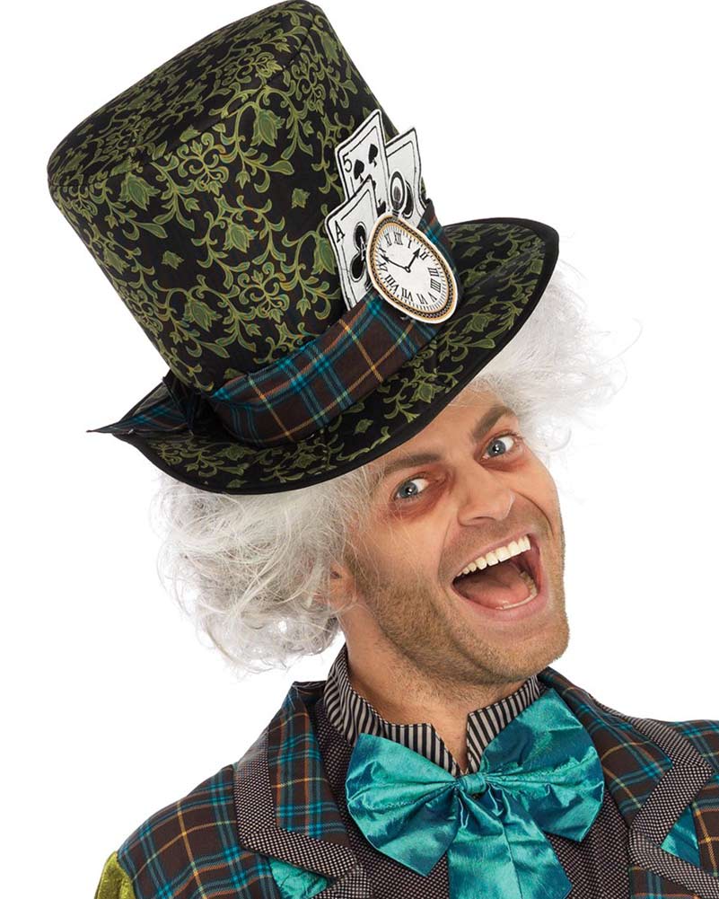 Twisted Mad Hatter Deluxe Mens Book Week Costume - Image 3