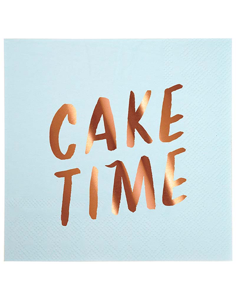 Typographic Napkins pack of 16 - Image 3